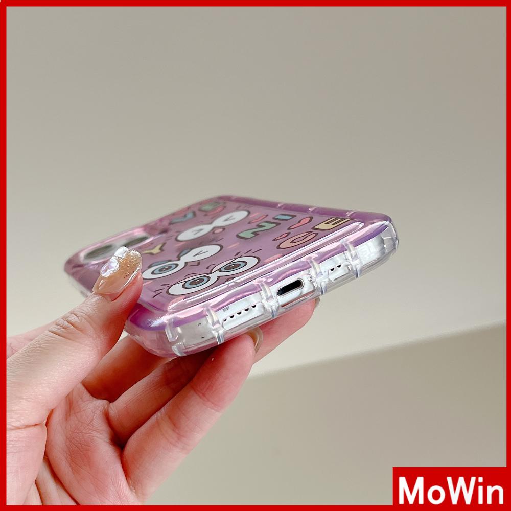 For iPhone 14 Pro Max iPhone Case TPU Clear Case Soft Case Airbag Shockproof Pink Cartoon Cute Compatible For iPhone 13 Pro Max 12 Pro Max 11 Pro Max 7plus XR xs max 8plus 6sPlus
