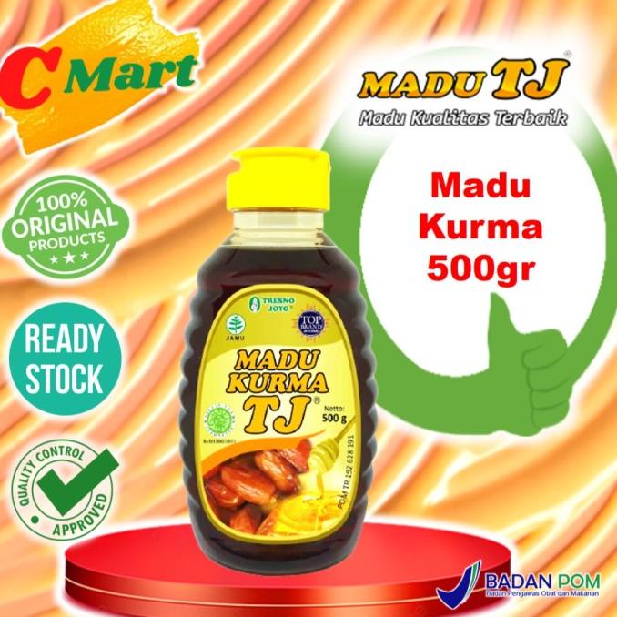 

[COD] Madu TJ Kurma 500gr / Madu Kurma Madu Tresnojoyo / CMart [COD]