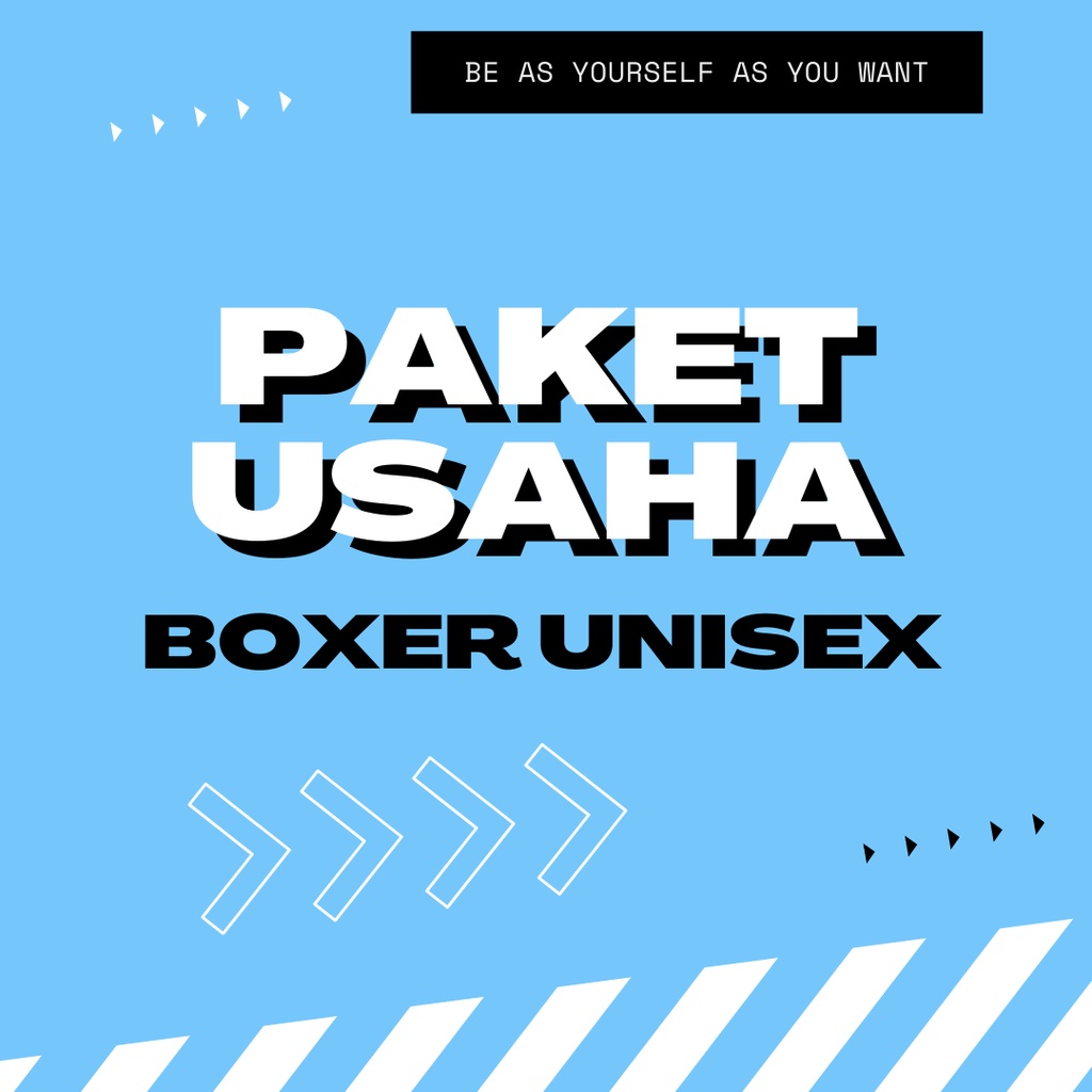 PAKET USAHA BOXER UNISEX PREMIUM