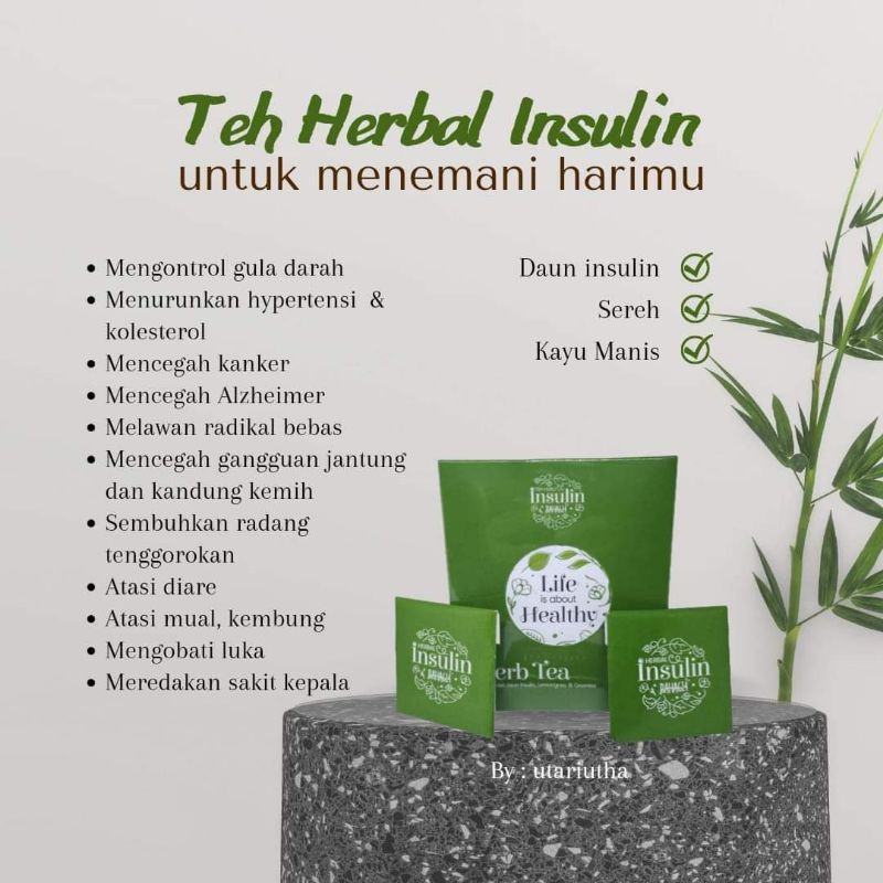 

Teh Herbal Insulin Original 1 box Isi 30ml Harga 235.000ribu