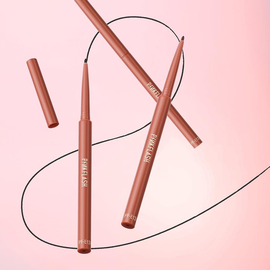 Tren Baru--[BPOM dan ORI] PINKFLASH Smooth Gel Eyeliner InfallibleLine Hyperfine High Pigmented Mult