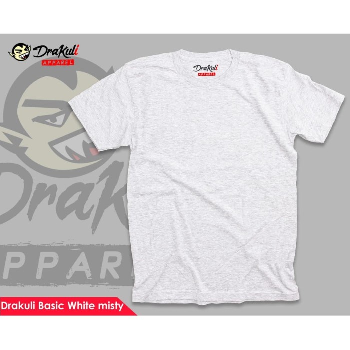 Drakuli Apparel Basic T Shirt - White