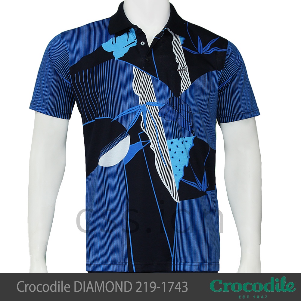 Kaos Kerah Pria Crocodile Diamond 219-1743