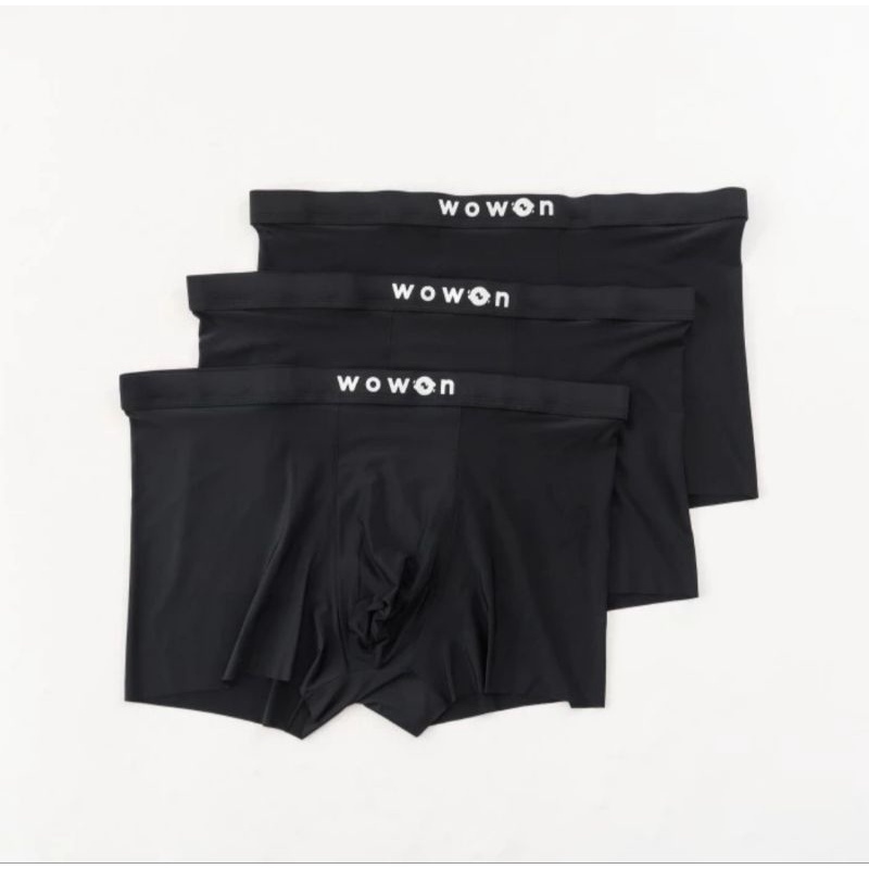 Wowon Men Boxer - Celana Dalam Pria - Zero Gravity feel isi 3 PCS