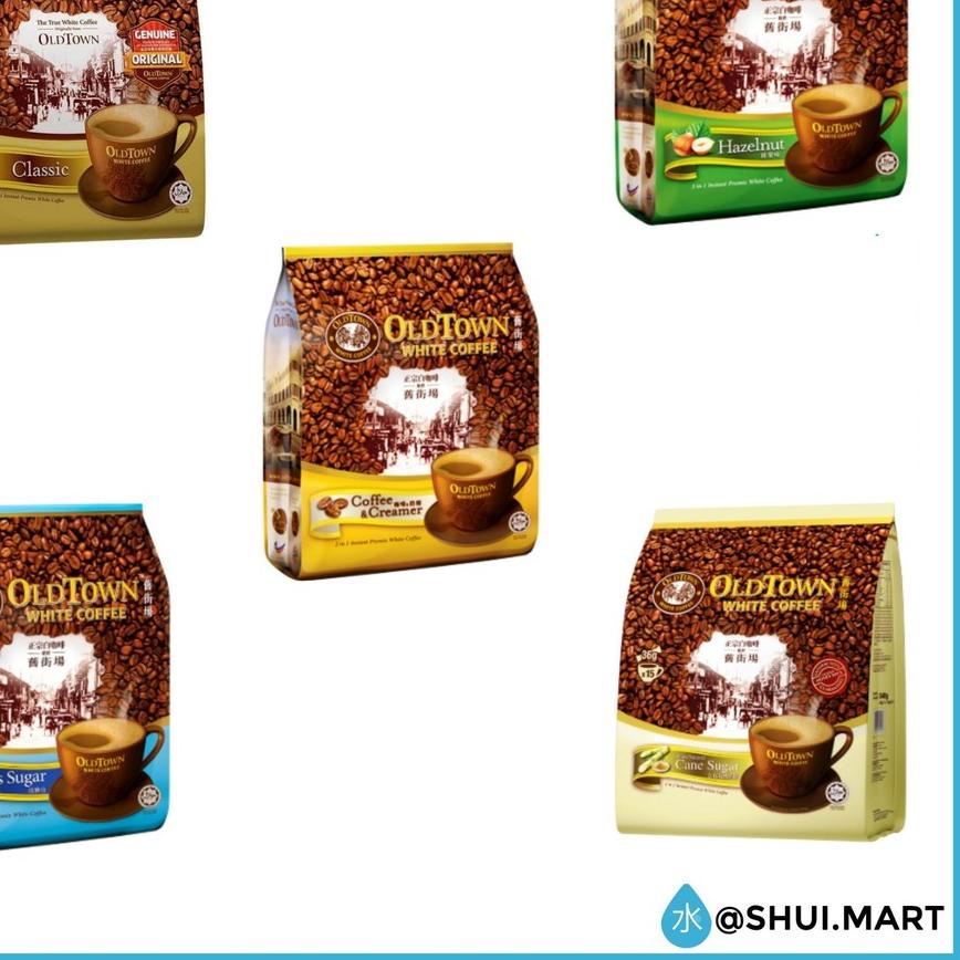 

FREE ONGKIR!OLD TOWN / OLDTOWN WHITE COFFEE CLASSIC KLASIK / HAZELNUT / LESS SUGAR / CANE SUGAR / COFFEE CREAMER|RA8