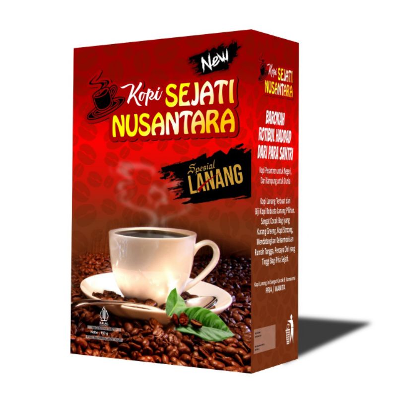 

KOPI LANANG / REMPAH SEJATI NUSANTARA ORIGINAL BSI 1 BOX ISI 15 SACHET