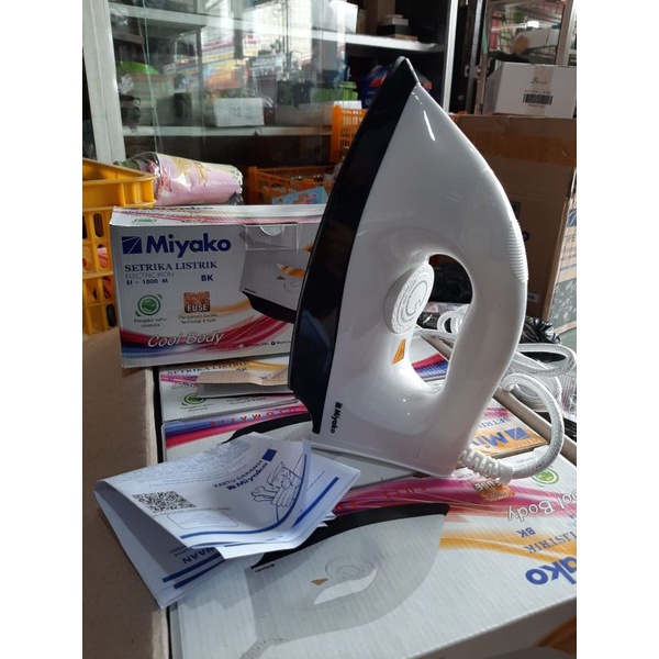 Setrika Miyako EI 1000M / Gosokan / gosoan