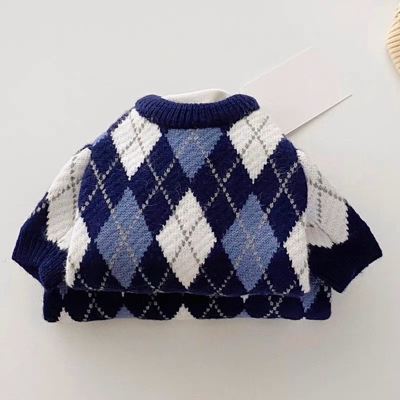 Sejong checkers korea sweater