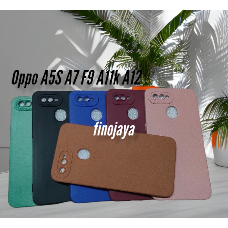 Case Macaron Oppo A5S F9 A7 A12 A11K Silikon Casing Selicon Pelindung Pro Camera