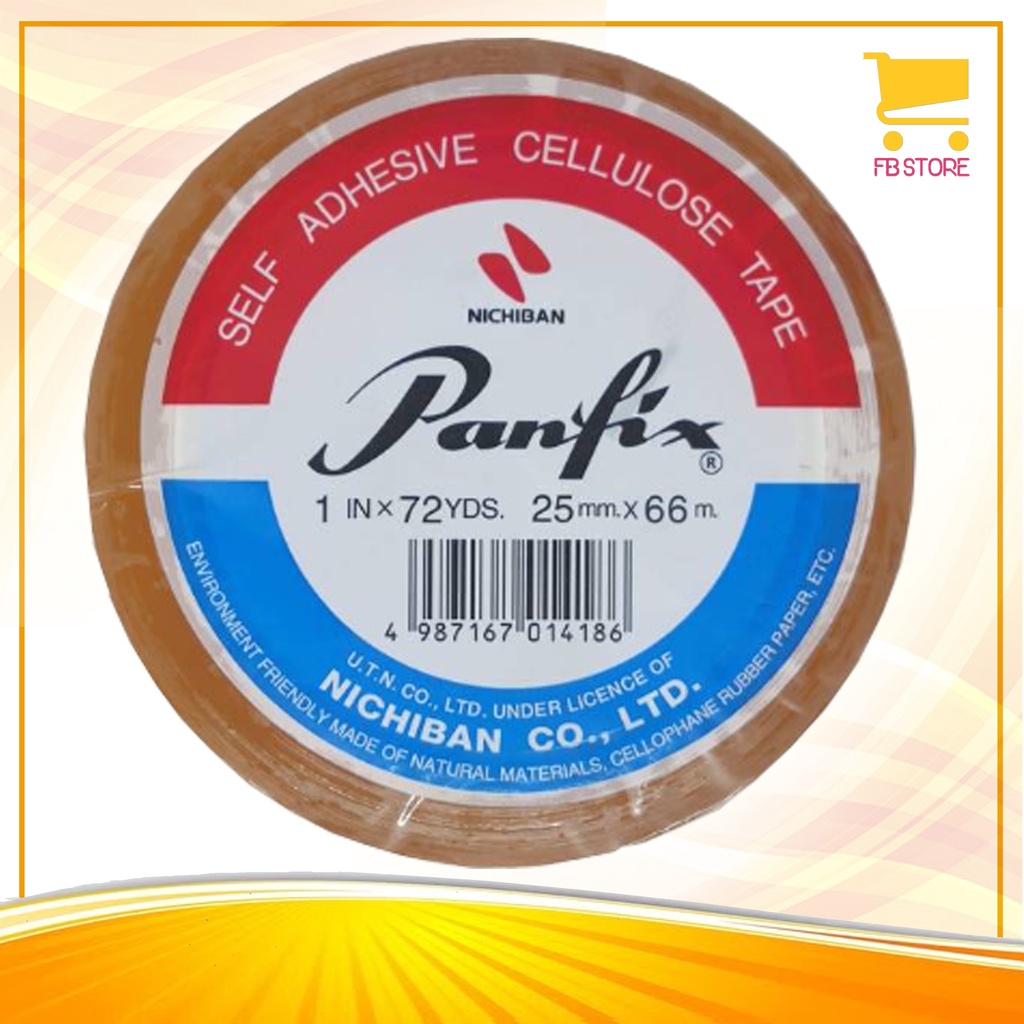 

Solasi Bening Panfix Nichiban 25Mmx66Mm Per Roll