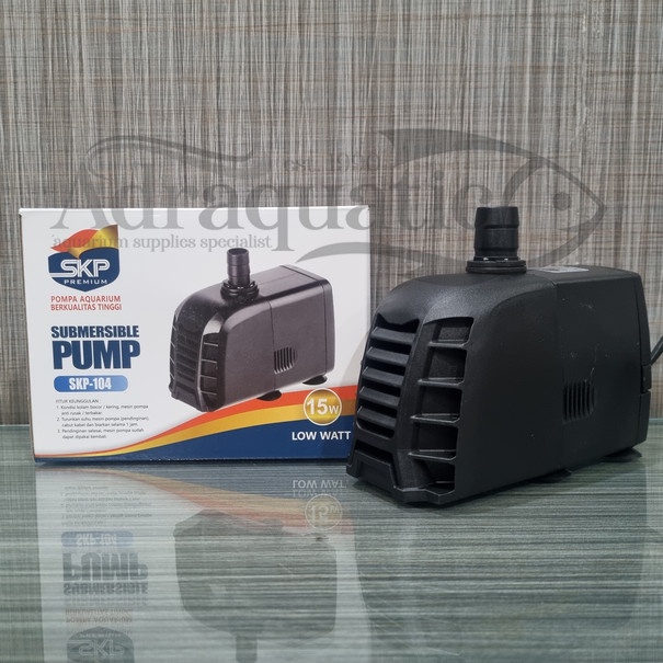 SKP-104 SUBMERSIBLE PUMP POMPA AIR CELUP FILTER AQUARIUM KOLAM AERASI