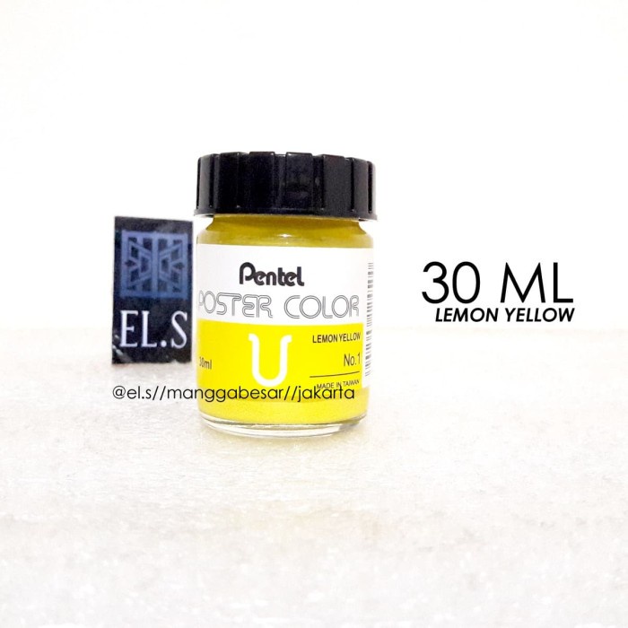 

Produk Pentel Poster Color 30 Ml Flourescent Lemon Yellow Cat Poster (Ppc30) Bagus
