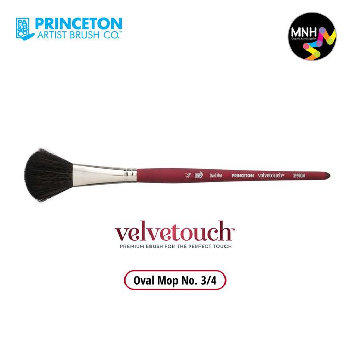 

BEST SELLER KUAS LUKIS PRINCETON VELVETOUCH SYNTHETIC - OVAL MOP TERBAIK