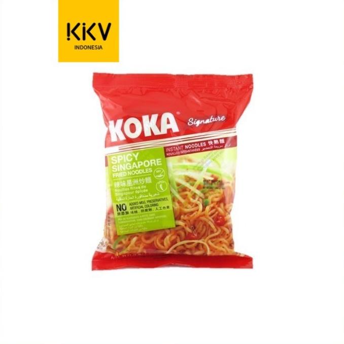 

KKV Koka Spicy Singapore Fried Noodle Mie Goreng Instan No MSG Halal