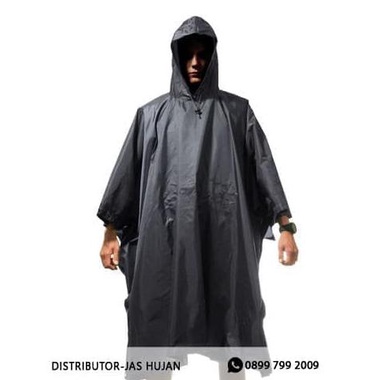 [BISA COD] Jas Hujan Ponco Lengan ORiginal DF Rain not Ink Kyt nhk Axio