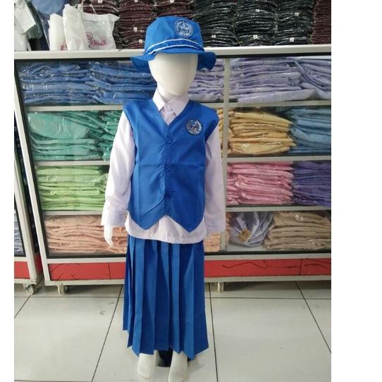 

[KODE 6F97U] baju tk nasional rompi pisah