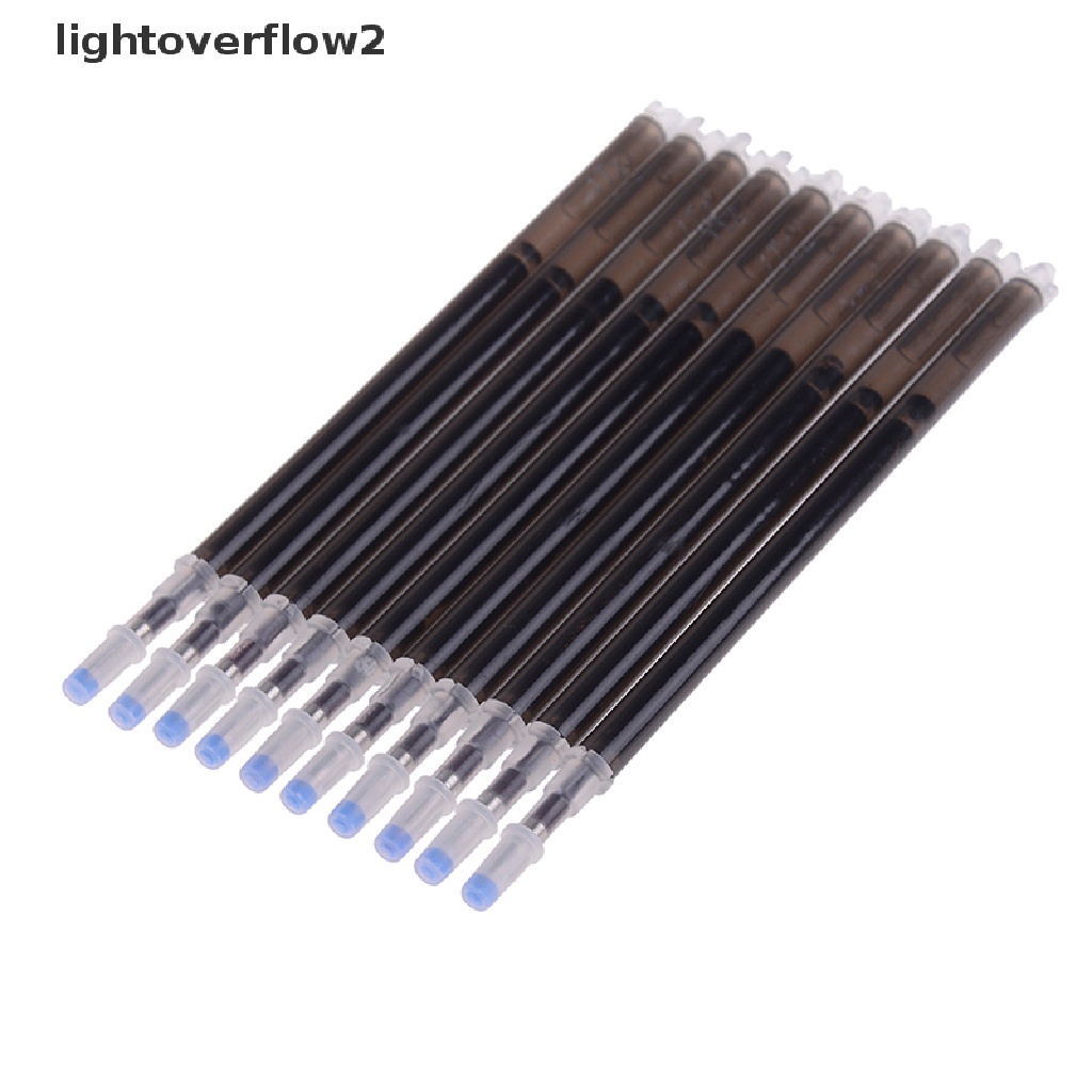 (lightoverflow2) 10 Pcs refill Pulpen Penanda Kain / Kulit Tahan Panas  (ID) Buku Novel Dewasa Dalam Bahasa Mandarin