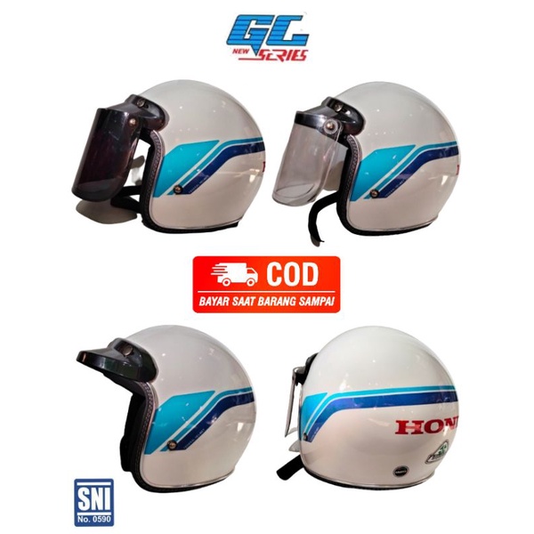 HELM HONDA GL / HELM HONDA GANK / KACA INJAK SNI