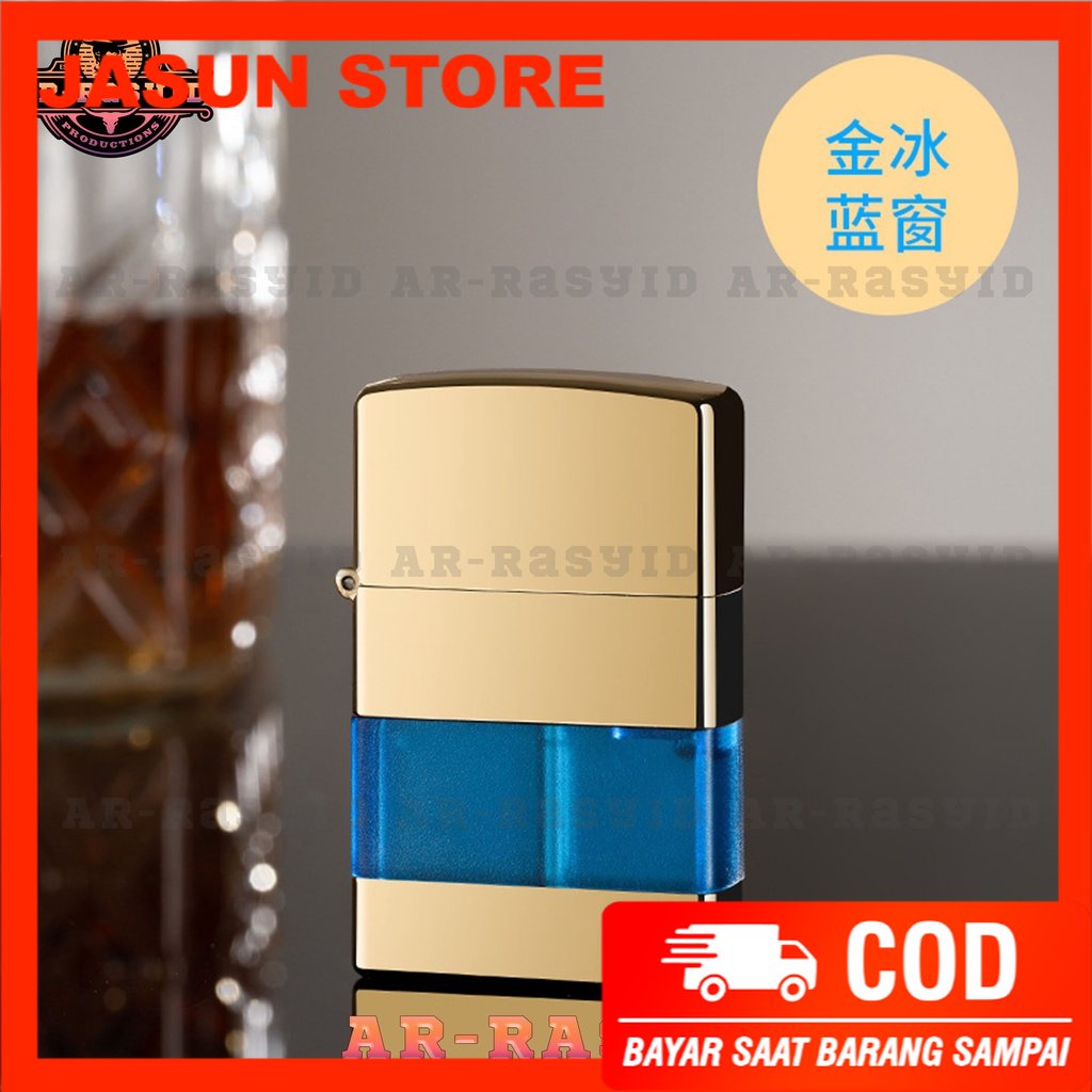 BISA COD! Korek Api Roda Transparan Api Gas Fogson Xinfa XF-2701 1929