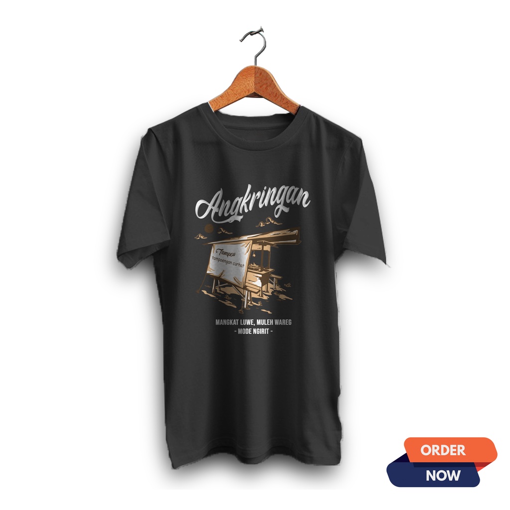 COD KAOS ANGKRINGAN DISTRO BAJU PRIA WANITA KOPI ADDICT