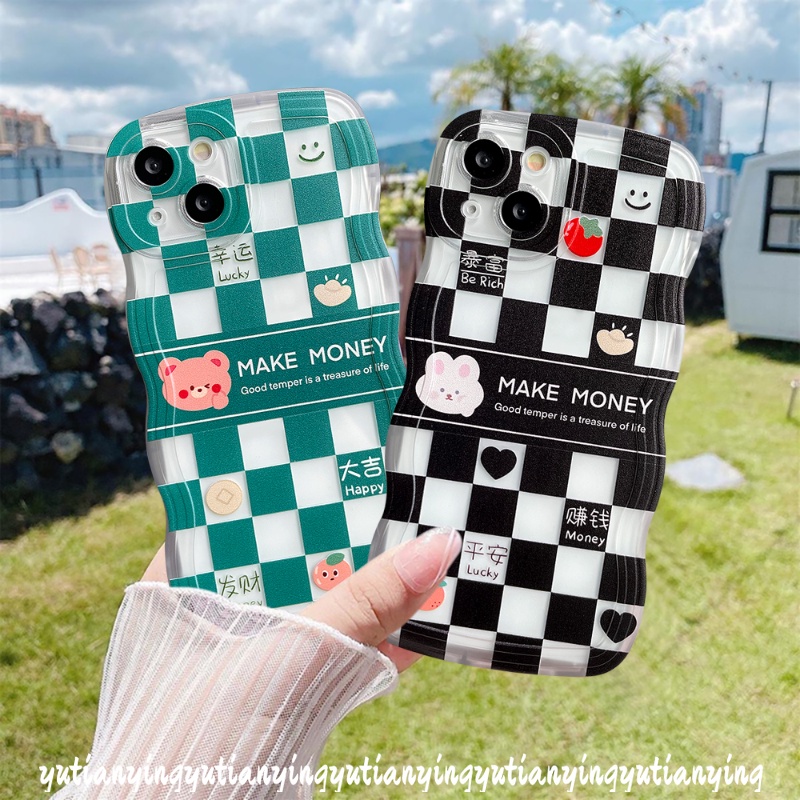 Soft Case Tpu Motif Kelinci / Beruang Cover Samsung A12 A13 A32 A52 A22 A51 A50 A30s A03 A23 A02s A31 A21s A50s A11 M22 M22 M12 M22 M32