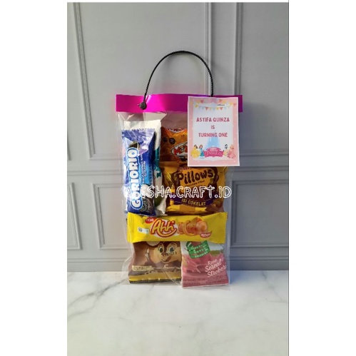 SNACK ULANG TAHUN ANAK MURAH/BINGKISAN ULANG TAHUN ANAK FREE KARTU/PAKET SNACK ULTAH