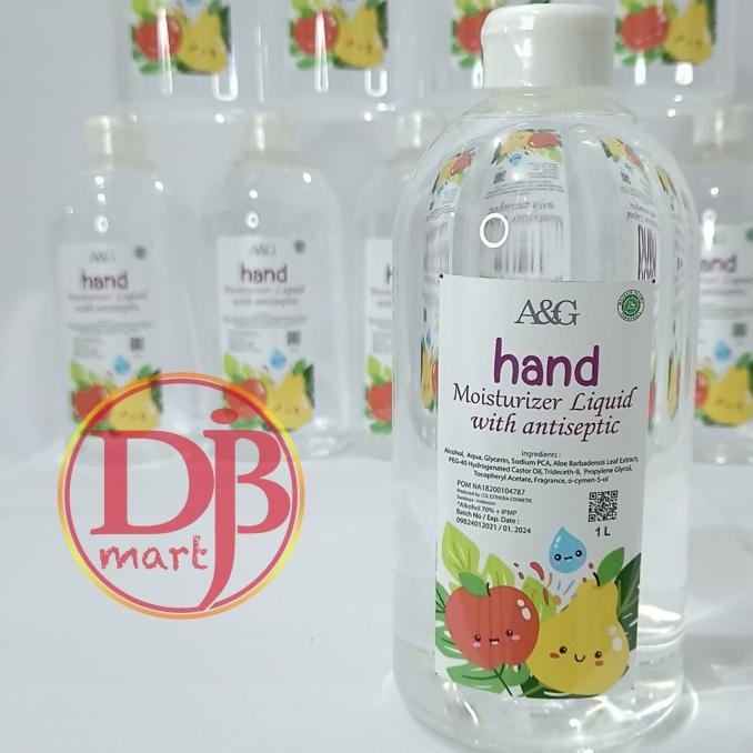 A&G Hand Sanitizer 1 Liter Cair Refill