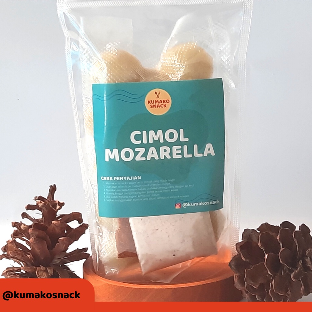 

Cimol Mozarella Isi 20 Pcs | Kumako Snack Cimol Mozarella Free 2 macam bumbu