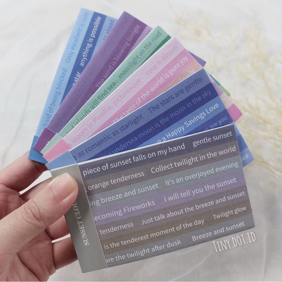 

Decorative Sentence / Quote Deco Stickers