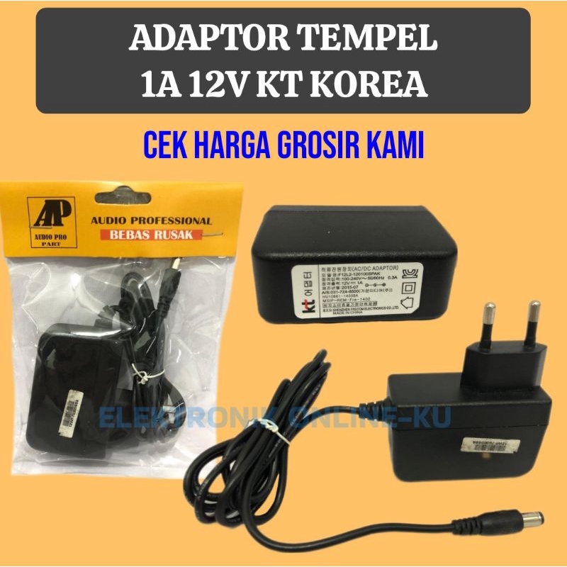 ADAPTOR TEMPEL 1A 12V KT
