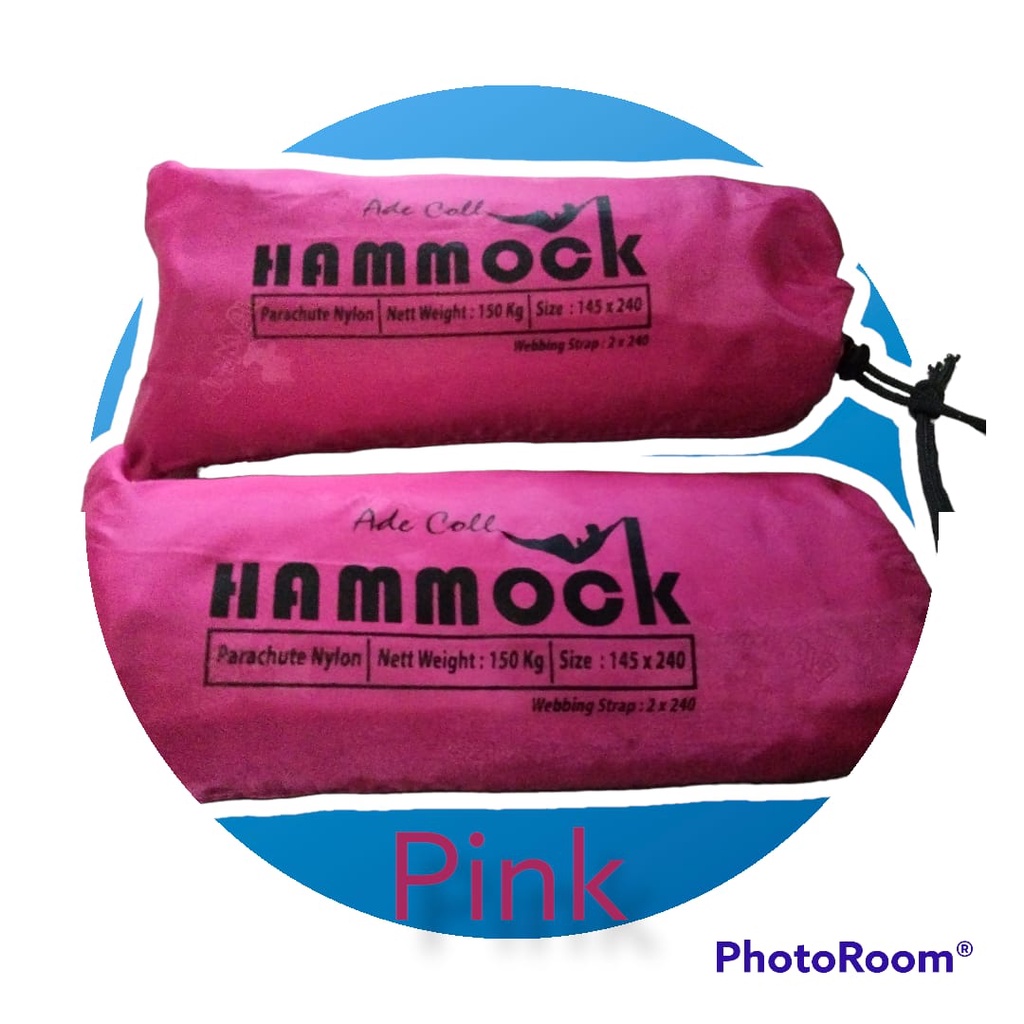 Hammock Hamock Ayunan Gantung Camping Outdoor Praktis Untuk Pendaki Hiking Traveling Hemock Hemok Murah