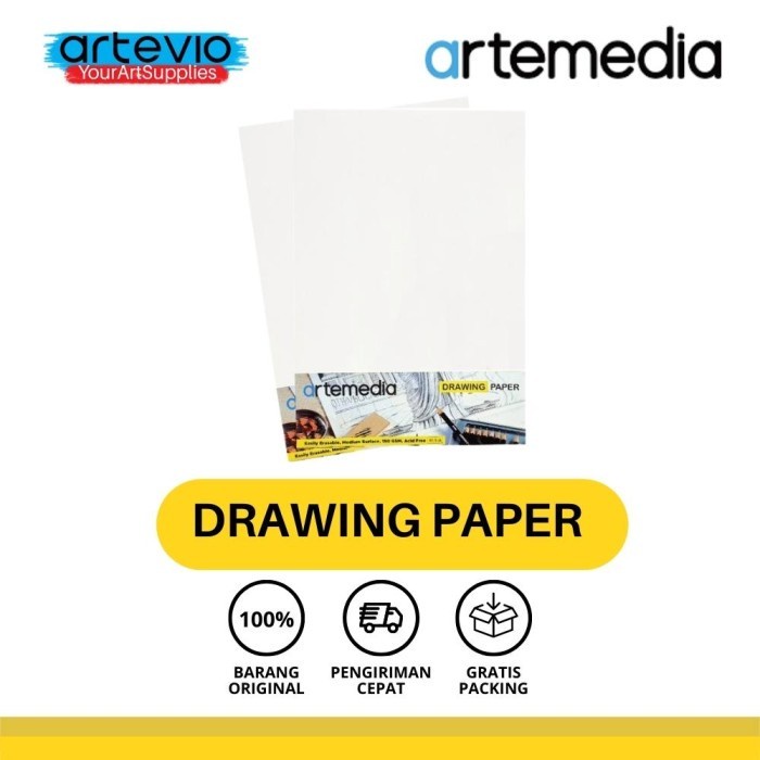 

Promo Bulan Ini Kertas Gambar / Kertas Sketsa / Artemedia Drawing Paper A3 Limited