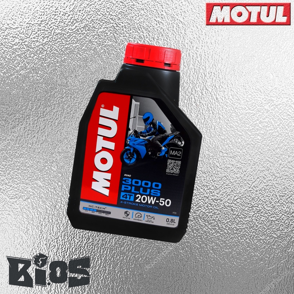 MOTUL 3000 PLUS 10W40 / 15W50 / 20W50 1L &amp; 800ML ORIGINAL 100%