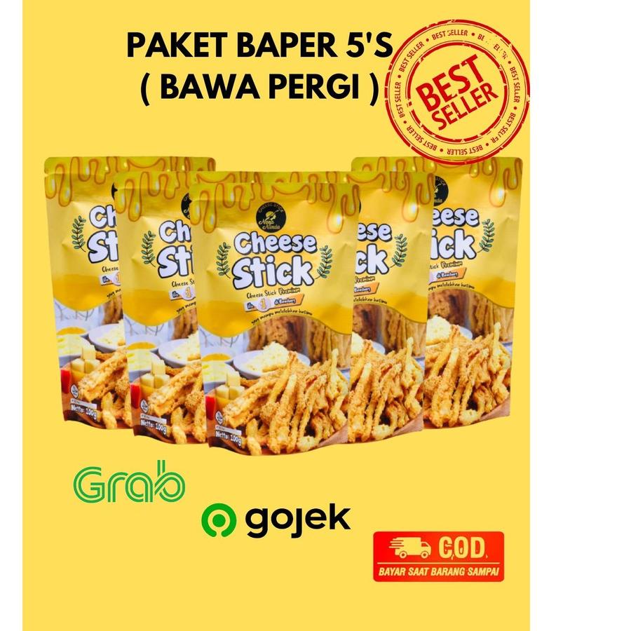 

✨TERBARU✨ cheesestick nonaninda Paket Baper 5 pcs grosir