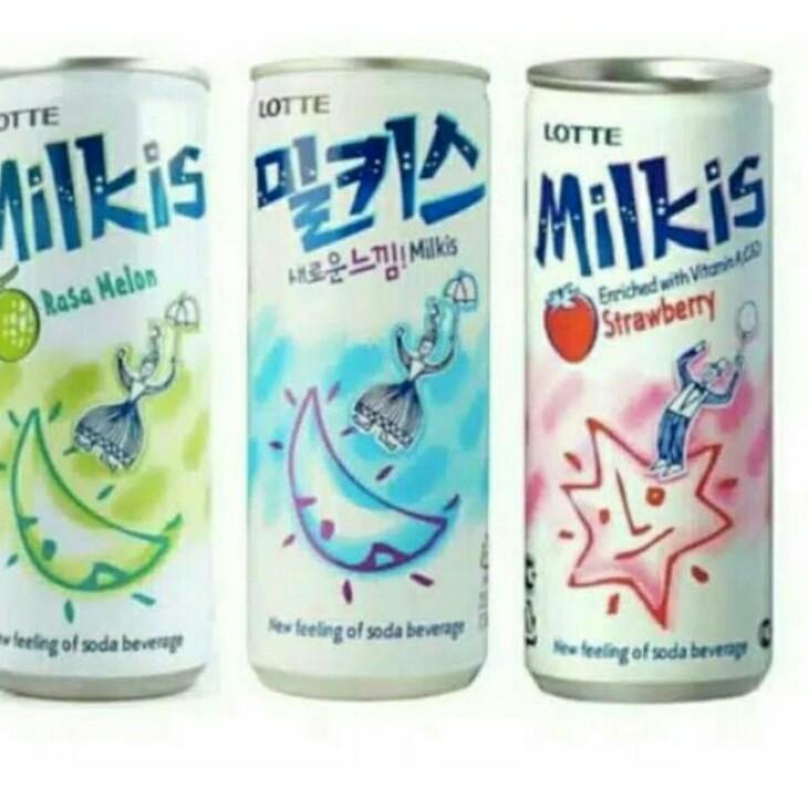 

KODEK0w0V--Lotte Chilsung Milkis Milk And Yoghurt Minuman Berkarbonasi 250ml