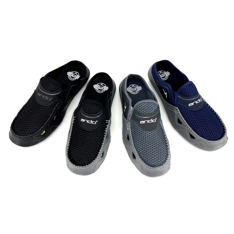 Sepatu Slip On Slop Pria ANDO SANDRO / ROBBERRY (39-43)