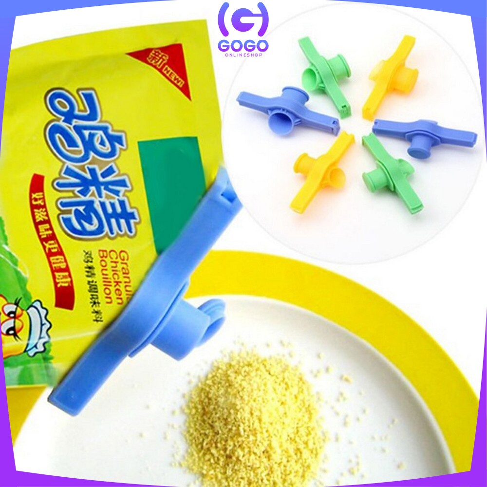 GOGO-C175 Klip Segel Plastik Penutup Makanan Clip Penjepit Kemasan Snack Makanan Food Sealer Murah