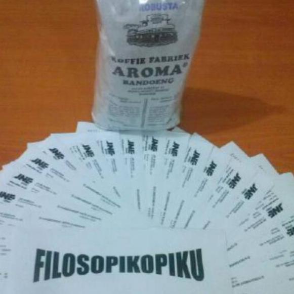 

Ready Stok FS - Kopi / coffee / koffie fabriek Aroma Robusta 500 gram Terbaru Terlaris Murah gas !!