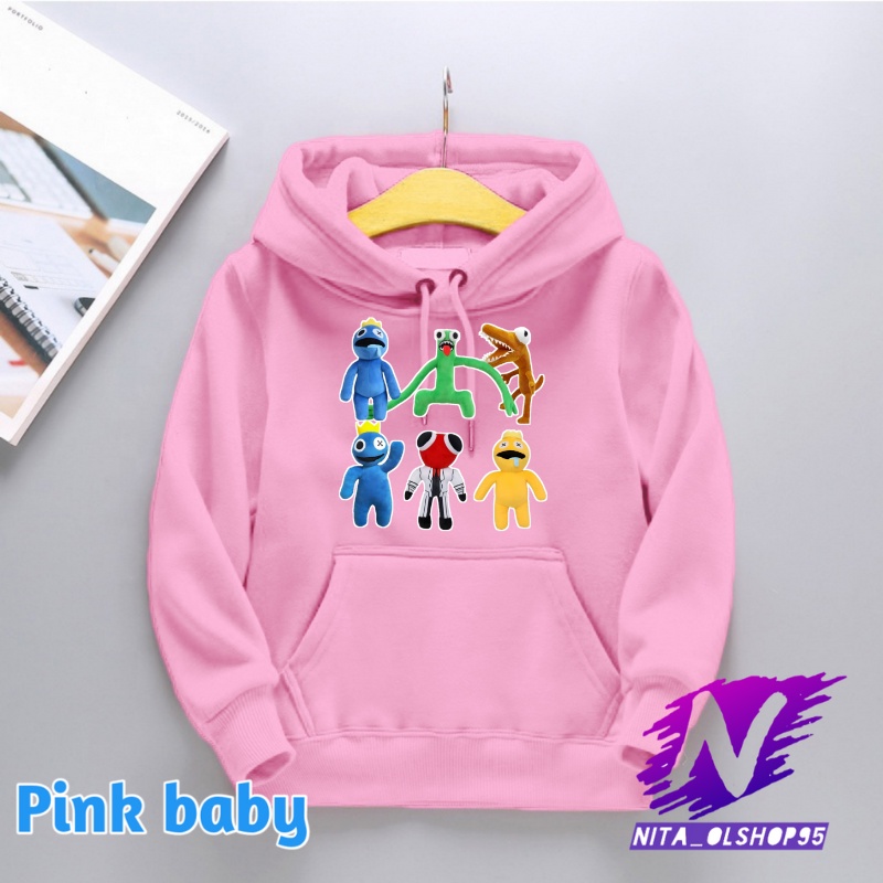 hoodie anak boneka rainbow friends