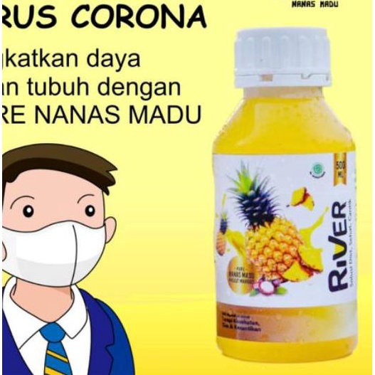 

SALE✅MINUMAN HERBAL SEHAT CANTIK DARI RIVER 100% murni extrak pure nanas madu dan extrak kulit manggis|RA9