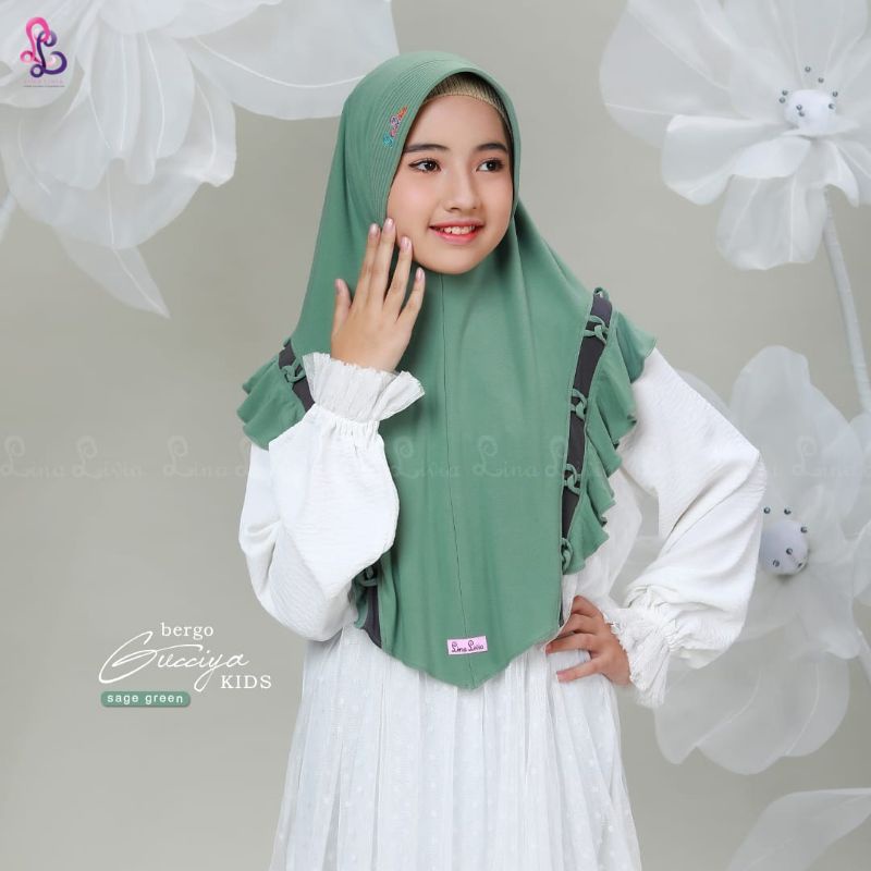BERGO LINALIVIA GUCCIA KIDS/LINALIVIA HIJAB KIDS GUCCIA