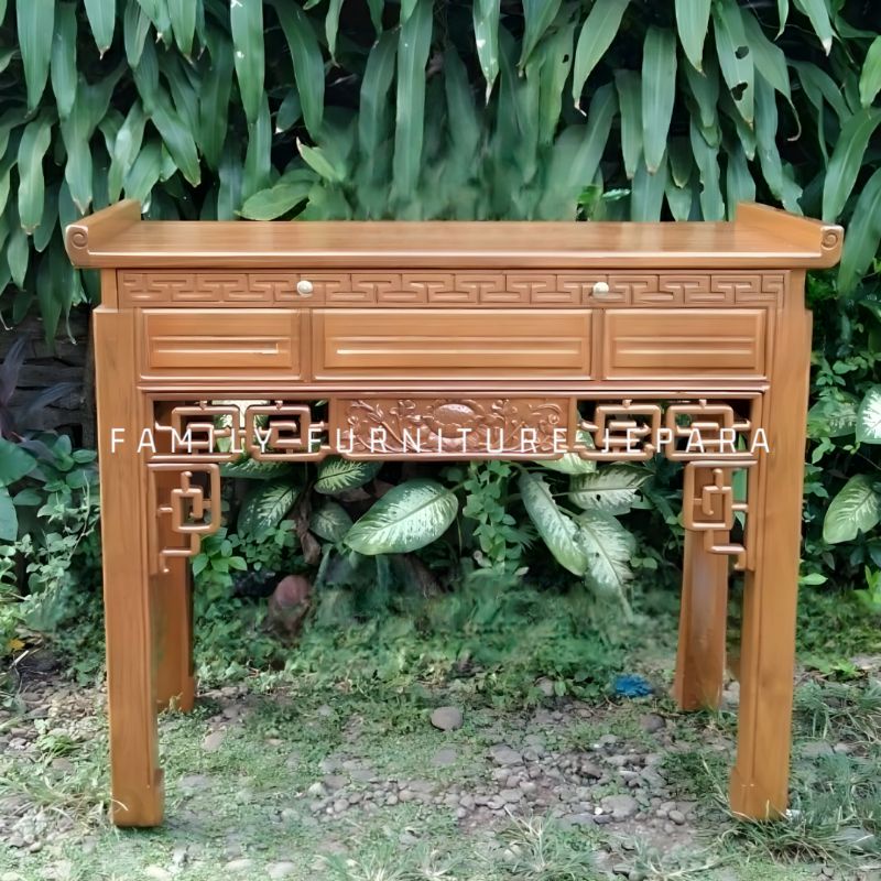 Jual Meja Altar Sembahyang Cina Kayu Jati Shopee Indonesia