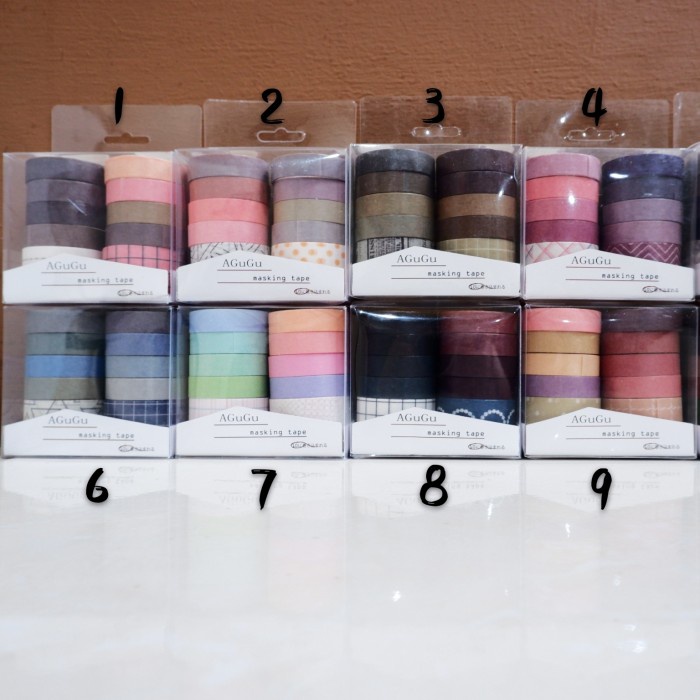 

Code495 Washi Tape 10 Peice/Masking Tape 10 Peice/Take Note/