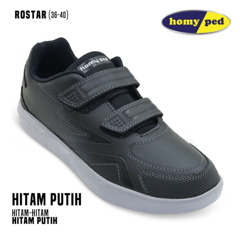 Sepatu Sekolah Homyped-Rostar Original 100% Free Kaos Kaki