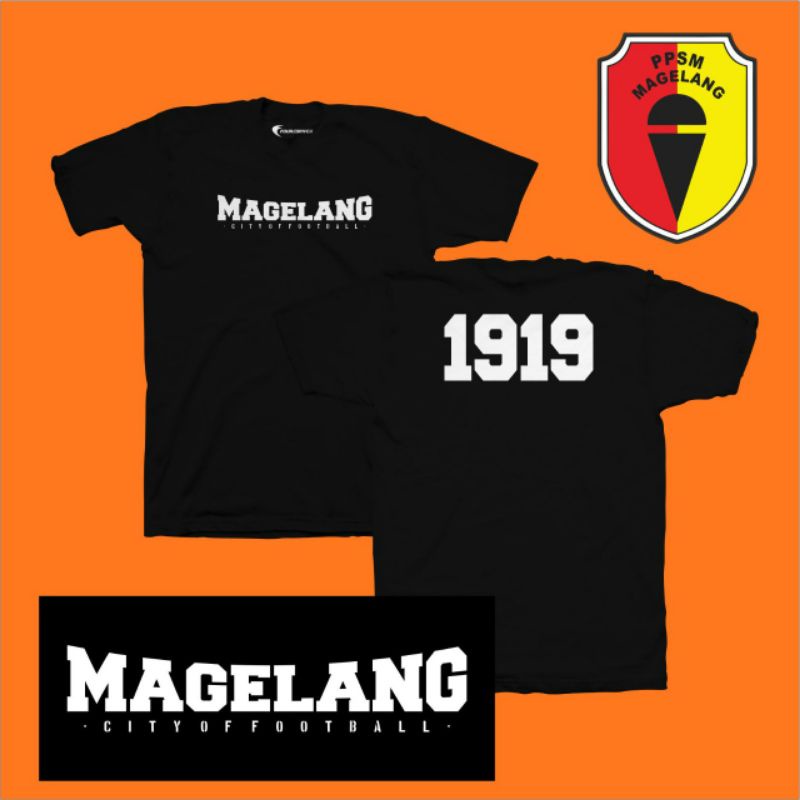 [COD] GRATIS ONGKIR KAOS MAGELANG CITY OF FOOTBALL / PPSM MAGELANG 1919