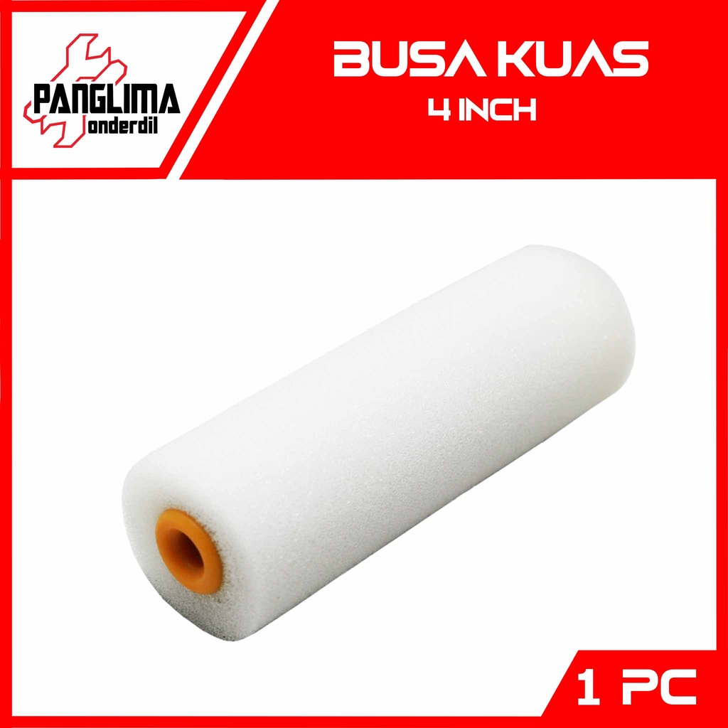 Busa Kuas Roller 4 Inch-4&quot;-In Sponge Koas Alat Cat Kecil Mini Roler Refill-Refil-Isi