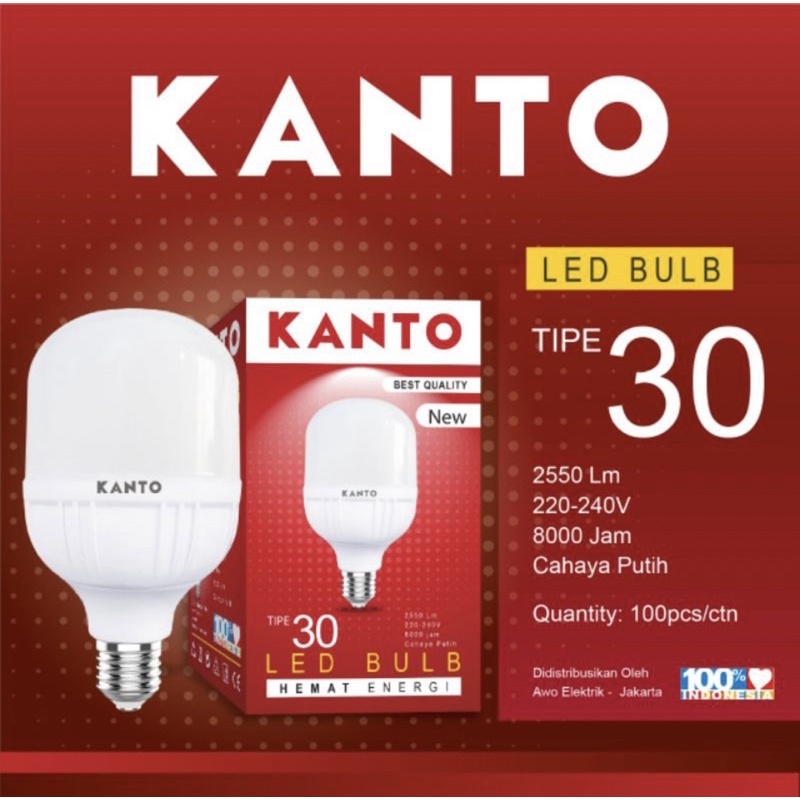 lampu Led tabung murah 30w Kanto sni