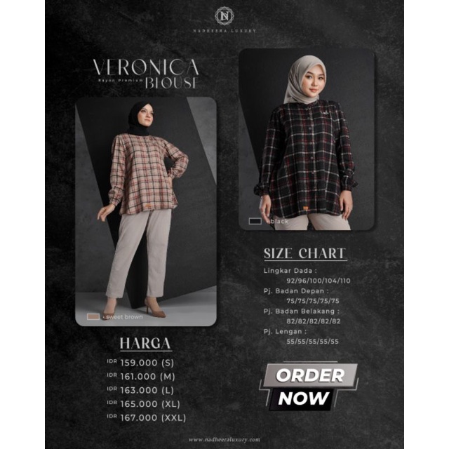 veronica blouse nadheera