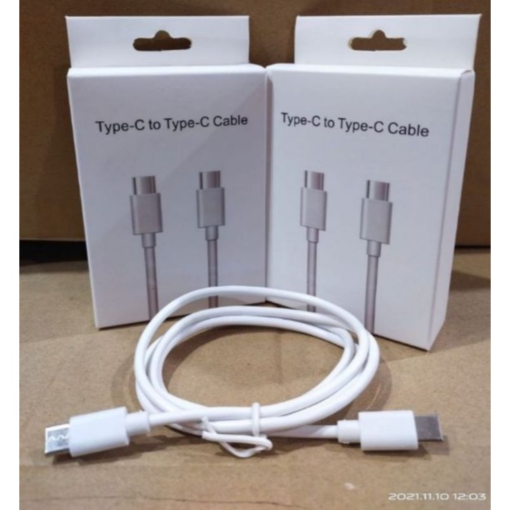 KABEL DATA TYPE C TO TYPE C CABLE