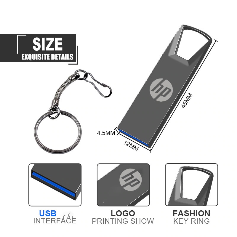 Hewlett-packard Hp Usb 3.0 Flash Drive 128gb 256gb 64gb 32gb 16gb 8gb 4gb 2gb 1gb